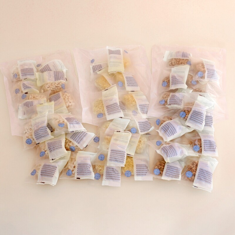 강원더몰,강릉은정한과 한입과줄 600g(200gX3봉) (전통 유과 조청 과즐 답례품 명절 설날 추석 단체선물)