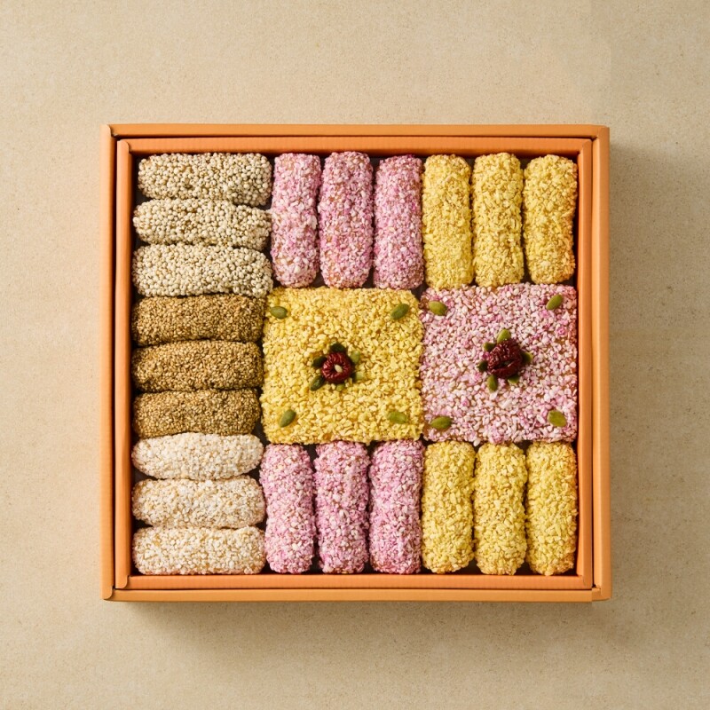 강릉몰,강릉은정한과 정담화 2호 선물세트 수제 한과 전통과자 명절 설날 추석 부모님 상견례선물